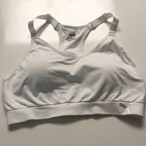 Puma sports bra XL w/ scrunchies